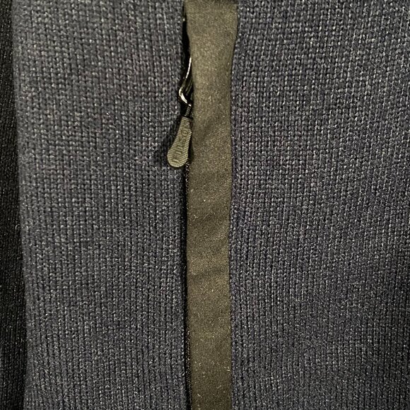 Filson Ridgeway Fleece Pullover Jacket Navy Blue Size Medium - Picture 3 of 11